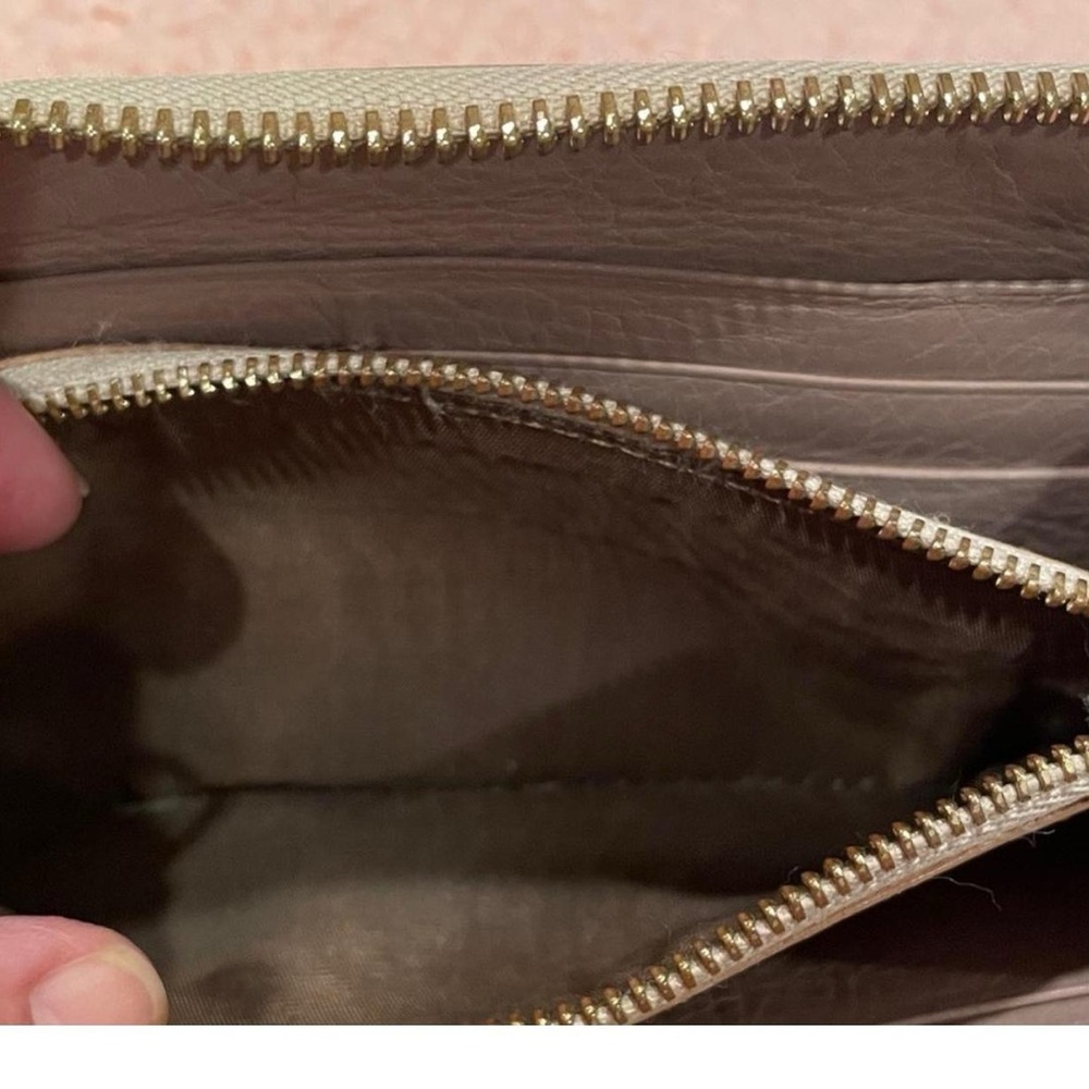 Chloé Bow Zip Leather Long Wallet - Picture 10 of 10